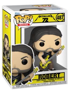 FUNKO POP Rocks Metallica Robert Trujillo 487